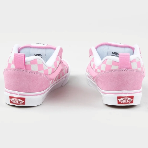 Vans Pink Knu Skool Prism Pink Checkered Women's Sneakers Size 6.5 Brand New - Picture 6 of 16